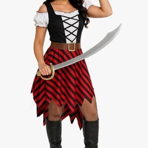 Kids Phantom Skeleton Pirate Costume - Size 6 NWT